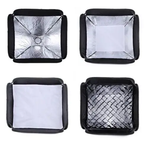 PRO 80x80cm Softbox Honeycomb Grid For SpeedLight Flash Bowens Elinchrom Mount 1 Eshop10 - Loja Equipamentos Fotográficos