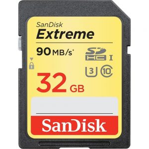 Cartão De Memória SD Sandisk Extreme 32GB
