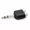 Adaptador P10 Stereo Para 2 RCA Fêmea ChipSCE