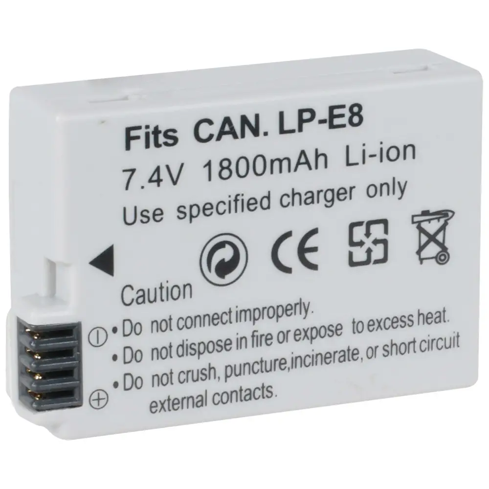 eshop10 bateria lp e8 canon 1 Eshop10 - Loja Equipamentos Fotográficos