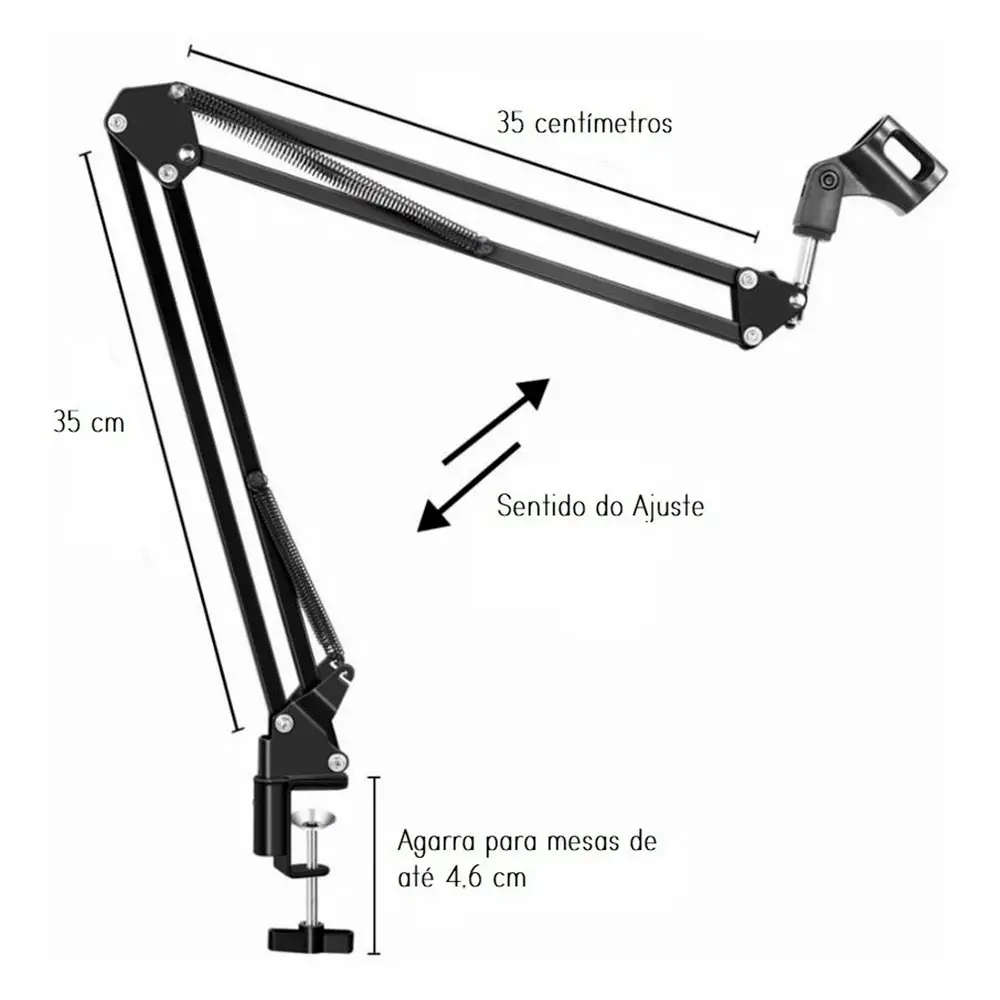 eshop10 braco articulado para microfone nb 35 4 Eshop10 - Loja Equipamentos Fotográficos