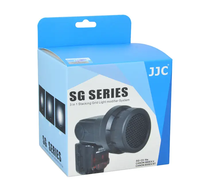eshop10 colmeia difusora 3 em 1 para flashes canon 580ex ii e 600ex rt jjc sg series 04 Eshop10 - Loja Equipamentos Fotográficos