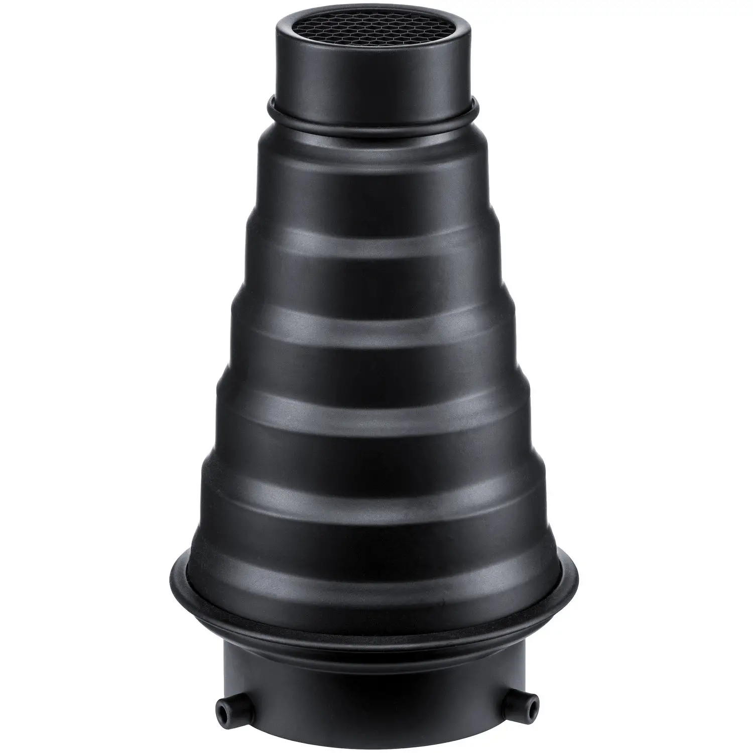 Cone Snoot Com Colmeia Encaixe Bowens Para Flash F300, De300, Sk300, Sk400, Qs600