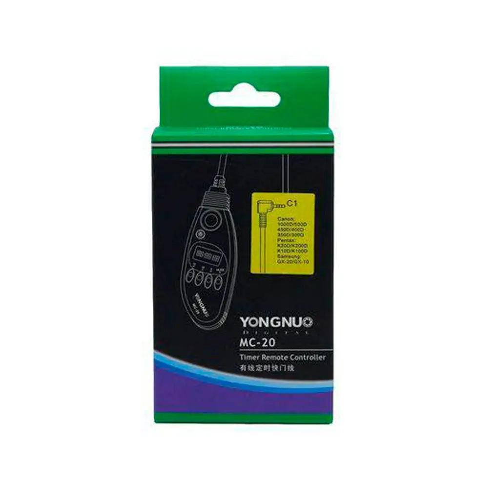 eshop10 controle remoto disparador mc 20 yongnuo n1 3 1 Eshop10 - Loja Equipamentos Fotográficos