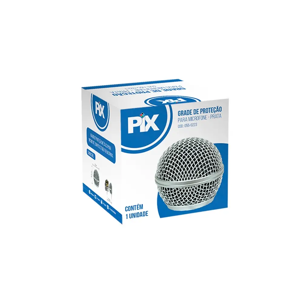 eshop10 grade protecao microfone prata chipsce 2 Eshop10 - Loja Equipamentos Fotográficos
