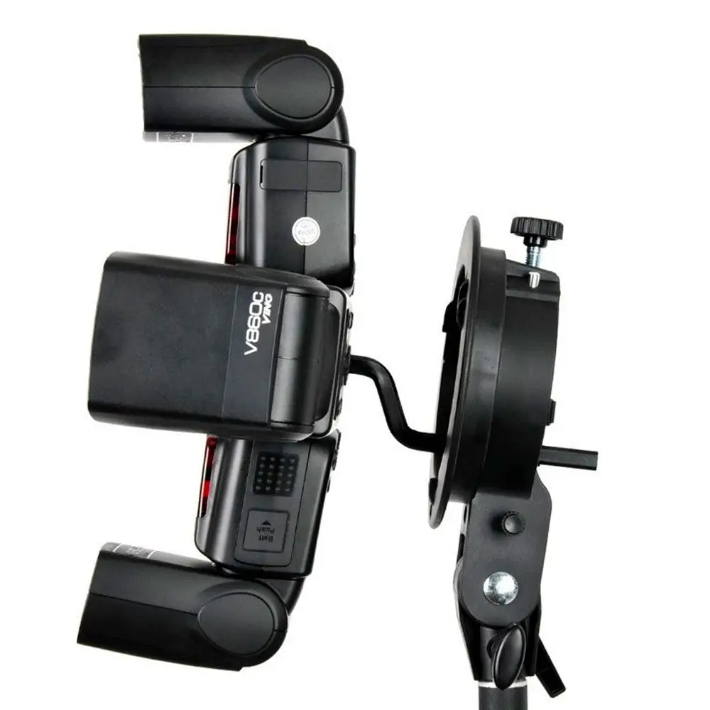 eshop10 haste suporte para ate 4 flashs speedlite s fa greika 5 Eshop10 - Loja Equipamentos Fotográficos
