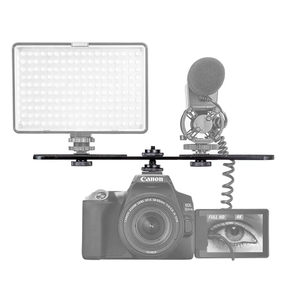 eshop10 suporte duplo para flash 3 Eshop10 - Loja Equipamentos Fotográficos