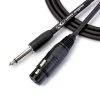 Cabo Microfone XLR Fêmea P10 Mono Ninja Santo Angelo