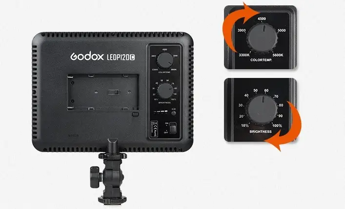 iluminador led 120 ultra fino para dslr godox D NQ NP 652219 MLB28349381544 102018 F Eshop10 - Loja Equipamentos Fotográficos