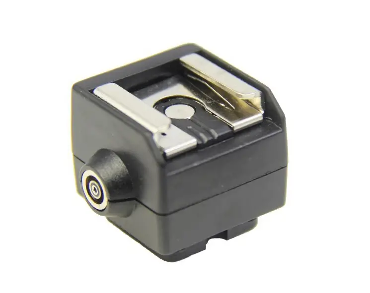 sapata adaptadora hc 2 p flash c saida nikon canon 302201 MLB20277378169 042015 F Eshop10 - Loja Equipamentos Fotográficos