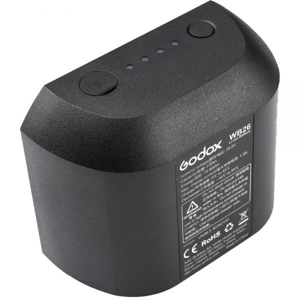 Bateria WB26 Flash Godox AD600 Pro