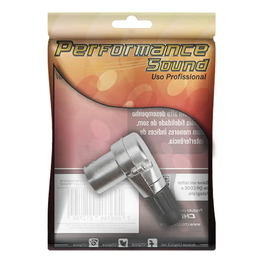 eshop10 conector xlr 90 graus prata 4 Eshop10 - Loja Equipamentos Fotográficos