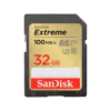 Cartão De Memória SD SanDisk Extreme 32GB 100 MB/s