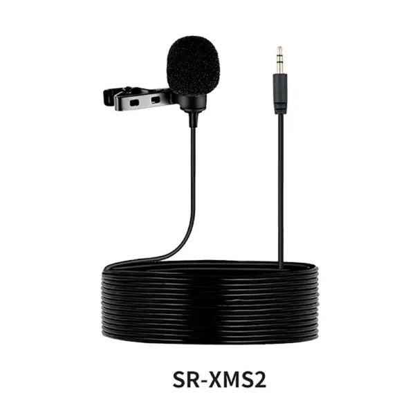 Microfone de Lapela Saramonic SR-XMS2 P2 Stereo 6 metros