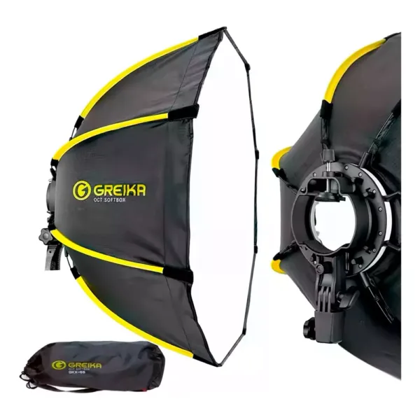 eshop10 softbox parabolico montagem rapida gkx 65 greika 4 Eshop10 - Equipamentos Fotográficos e Cine