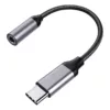 Adaptador USB Tipo-C P2 Fêmea Fone de Ouvido Tomate MCB-033