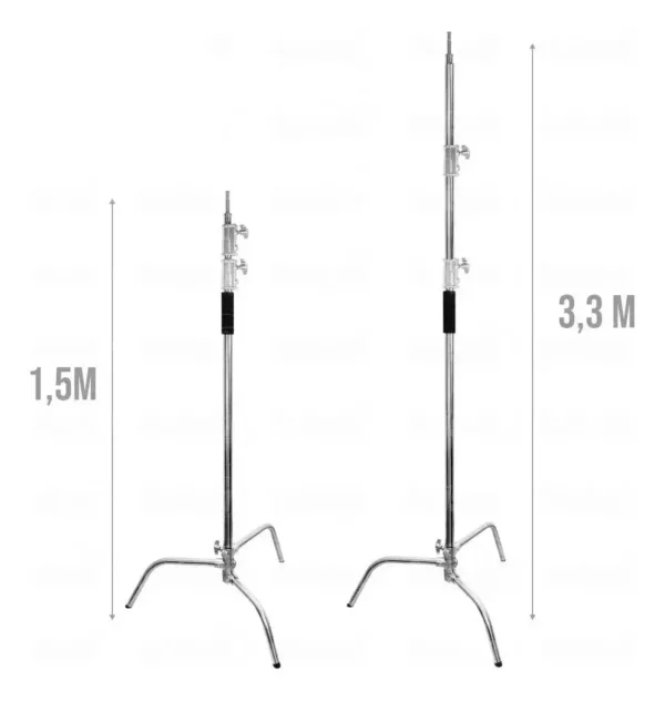 eshop10 tripe aco inox ltc 330 33m profissional suporta 20kg Eshop10 - Loja Equipamentos Fotográficos