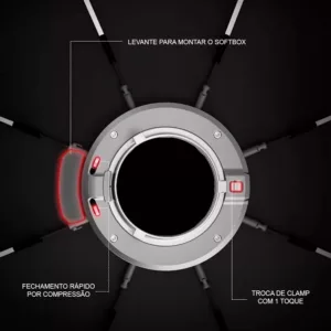 eshop10 softbox dobravel 5 Eshop10 - Loja Equipamentos Fotográficos