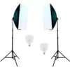 Kit Iluminação Luz Contínua Estúdio Softbox 50x70 Easy 100w 6500k 10 Eshop10 - Loja Equipamentos Fotográficos Kit Iluminação Luz Contínua Estúdio Softbox 50x70 Easy 100w 6500k