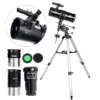 Telescópio Refletor Astronômico 114mm F1000 Greika BM-1000114EQIII Newtoniano 6 Eshop10 - Loja Equipamentos Fotográficos Telescópio Refletor Astronômico 114mm F1000 Greika BM-1000114EQIII Newtoniano