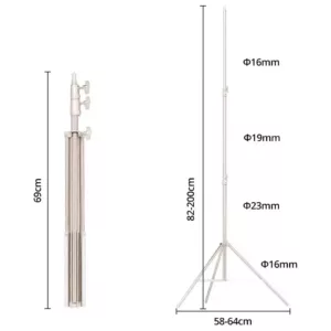 eshop10 tripe inox 2m greika 2 Eshop10 - Loja Equipamentos Fotográficos