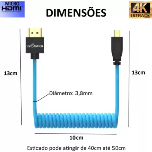 eshop10 cabo micro hdmi 8 Eshop10 - Loja Equipamentos Fotográficos