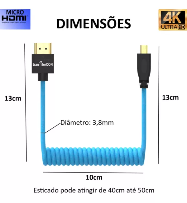 eshop10 cabo micro hdmi 8 Eshop10 - Loja Equipamentos Fotográficos