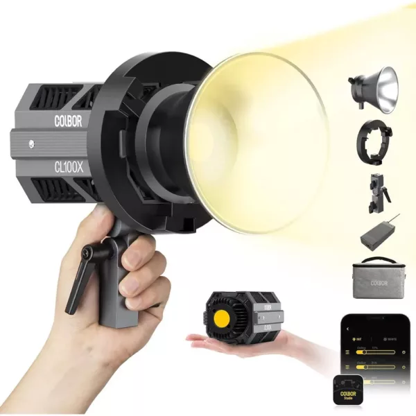 Colbor CL100X Iluminador Led Bowens Bi-Color 100W