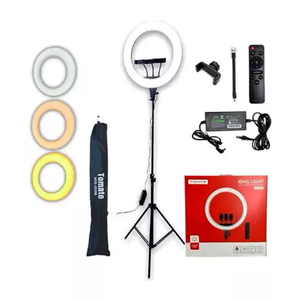 Ring Light Iluminador Led Tomate MLG-089 18 Polegadas 448 Leds Com Tripé