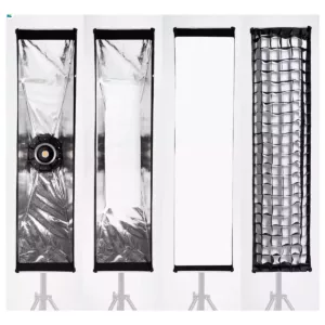 eshop10 softbox strip 30x120cm c grid greika bowens montagem rapida 4 Eshop10 - Loja Equipamentos Fotográficos