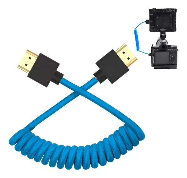eshop10 cabo hdmi espiral 1 Eshop10 - Loja Equipamentos Fotográficos