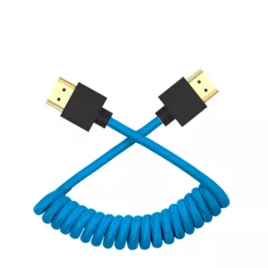Cabo HDMI X HDMI 2.1 8K Espiral Para Câmeras e Monitores