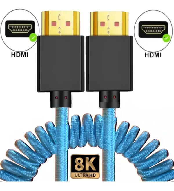 eshop10 cabo hdmi espiral 7 Eshop10 - Loja Equipamentos Fotográficos