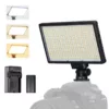 Iluminador LED-416 Slim 30W Bi-Color Video Light com Bateria e Carregador NP-F550 Greika 6 Eshop10 - Loja Equipamentos Fotográficos Iluminador LED-416 Slim 30W Bi-Color Video Light com Bateria e Carregador NP-F550 Greika