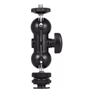 Suporte Para Monitor com Dupla Ball Head e Sapata Fria Greika FT-S024