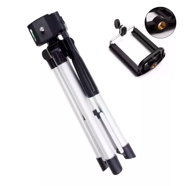 eshop10 tripe para camera fotografica de aluminio 55 cm dk3055 c suporte 2 Eshop10 - Loja Equipamentos Fotográficos