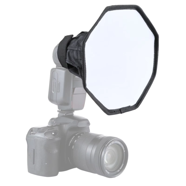 Mini Softbox Octogonal 15cm Para Flash Speedlite Greika GMF-15