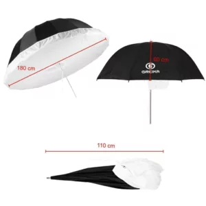 eshop10 sombrinha UR 08S180 6 Eshop10 - Loja Equipamentos Fotográficos