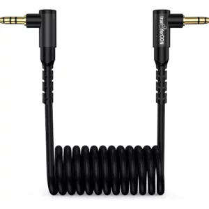 Cabo Espiral Transfercon FL-106 P2 / P3 3,5mm TRS /TRSS Microfone Celular / Tablet