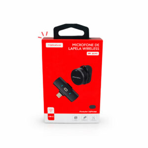 Microfone de Lapela Wireless USB-C Tomate MT-2220C
