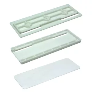 Suporte Adesivo De Parede P/ Extensão Elétrica Encaixe Rápido Branco