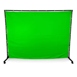 Fundo Fotográfico Verde ChromaKey Com Rodinhas 3m x 2m Tomate