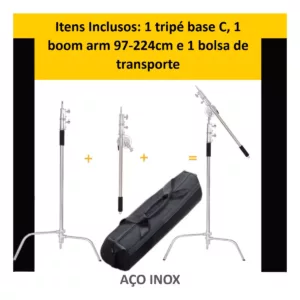 eshop10 girafa inox equifoto 88 Eshop10 - Loja Equipamentos Fotográficos