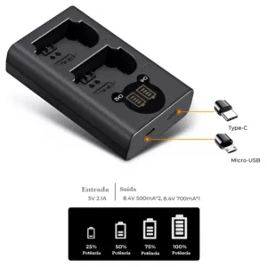 eshop10 carregador bateria lp e6nh kef concept 3 Eshop10 - Loja Equipamentos Fotográficos
