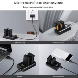 eshop10 carregador bateria lp e6nh kef concept 5 Eshop10 - Loja Equipamentos Fotográficos