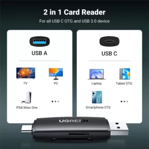 eshop10 leitor ugreen cm304 7 Eshop10 - Loja Equipamentos Fotográficos