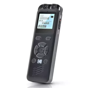 Gravador De Voz Digital Kodak VRC250 Bateria Recarregável E Fone De Ouvido