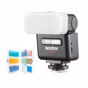 Kit Godox iT32 Mini Flash TTL + Rádio Flash e Kit de Filtros