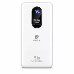 Carregador Portátil Power Bank 20000mAh Onex 22.5w USB, USB-C e Lightning