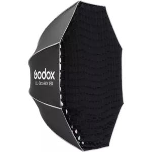 Sombrinha Softbox Godox UL-BOX-OCTA-120 Encaixe Bowens Com Grid